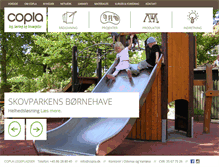 Tablet Screenshot of copla.dk